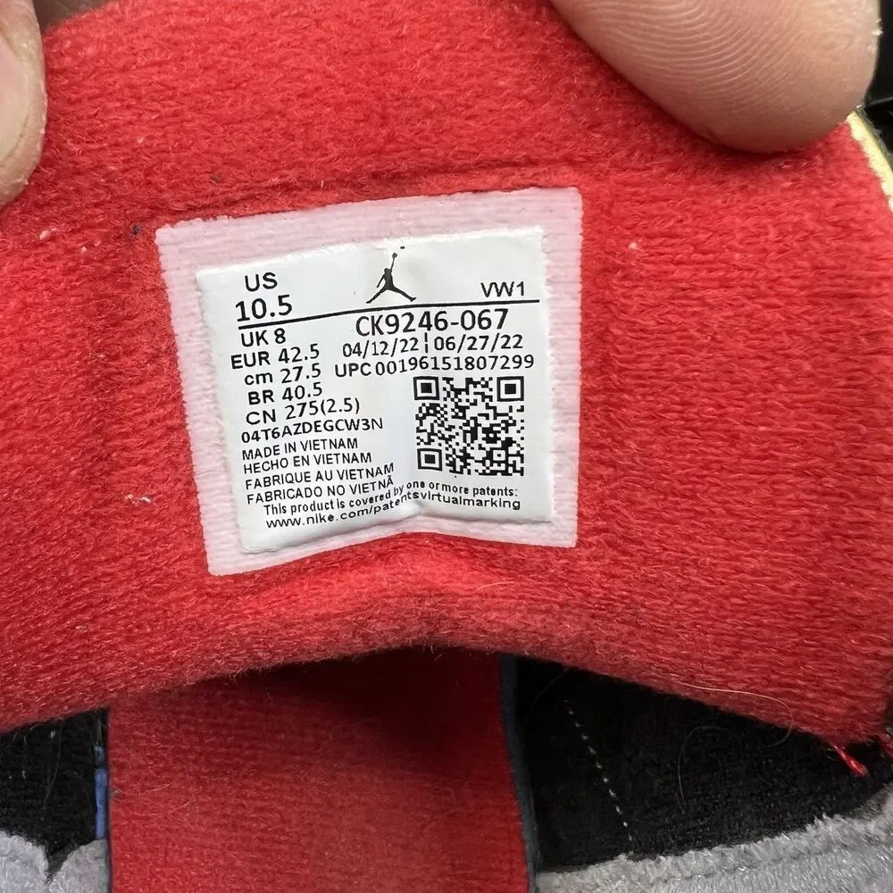 Air Jordan 3 Metalic Gold Black W 10.5/ M 9 CK9246-067
